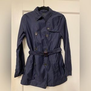 Uniqlo Women’s trench coat size S navy